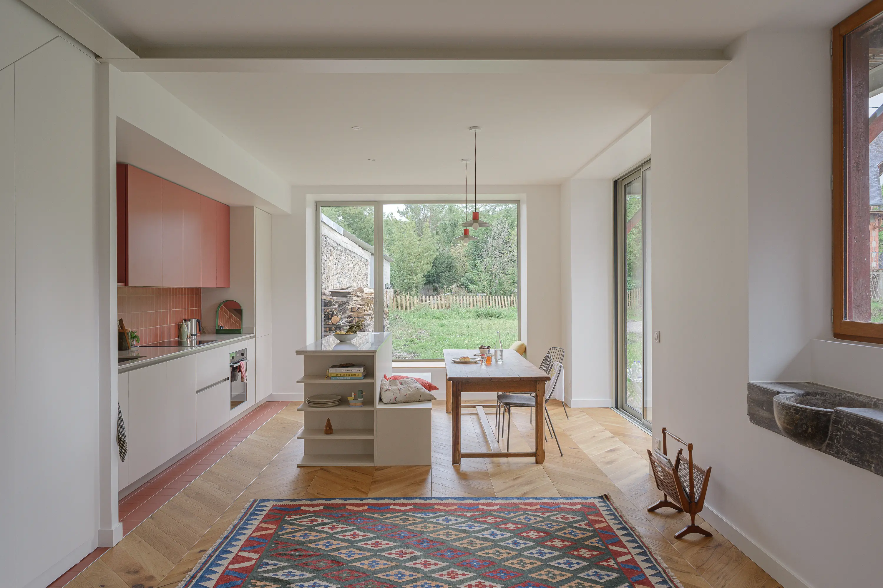 Rénovation architecturale Lyon - transformation maison village